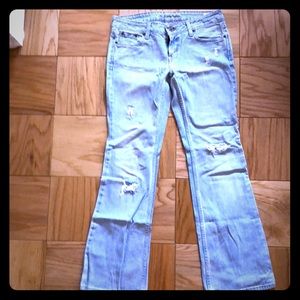 American Eagle Destroyed Jeans
